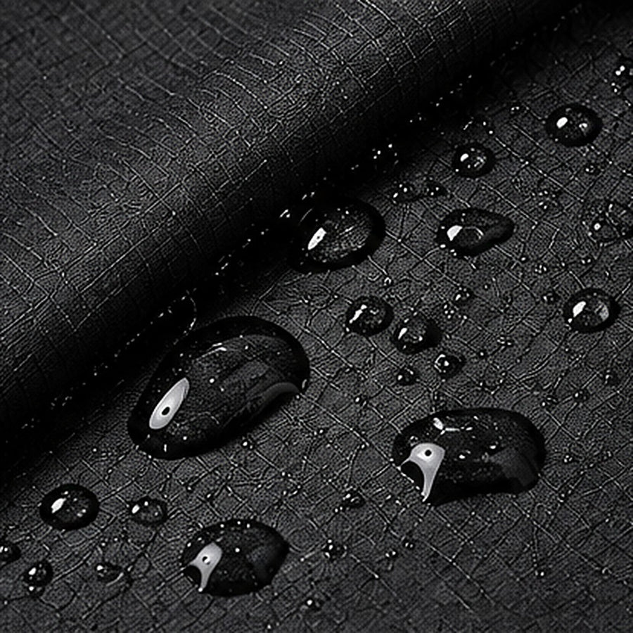 Water-resistant ripstop nylon